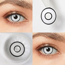 White Rim Halloween Contacts