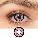 Demon Glamor Pink Cosplay Contacts