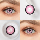 Anime Pink Eye Contacts