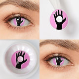 Ghost Hand Halloween Contacts