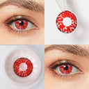 Red Blood Splat Halloween Contacts
