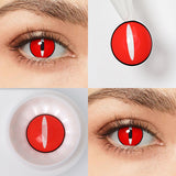 Red Demon Eyes Contact Lenses