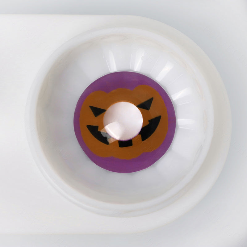 Halloween Pumpkin Contacts