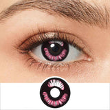 Girly Pink Anime Contacts
