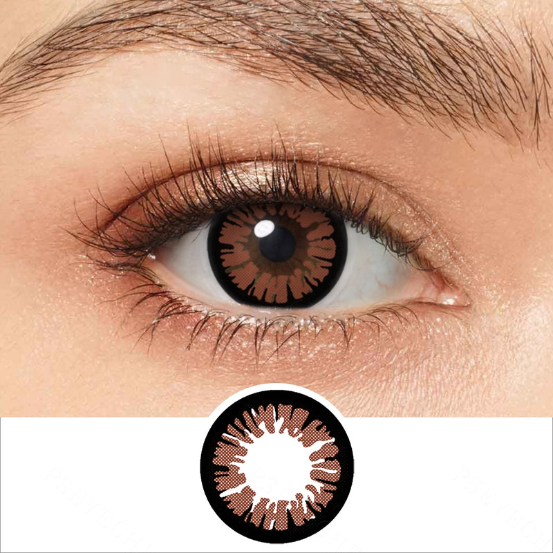 Glamor Brown Contact Lenses