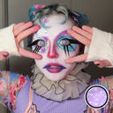 Cosplay Violet Galaxy Contacts