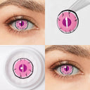 Pink Nezuko Demon Eye Contacts