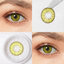 Yellow Avatar Contact Lenses