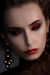 Red Shock Sclera Lenses