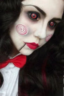 Black Ring Red Sclera Lenses