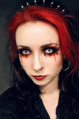 All White Mesh Sclera Lenses