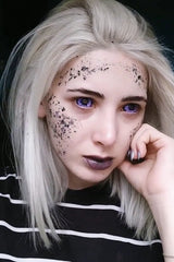 Purple Flash Sclera Lenses