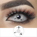 Dancer Ghost Halloween Contacts