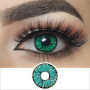 Green Crack Halloween Contacts