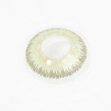 elite sandy green colored contacts with real shot