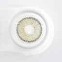 natural ambar colored contacts with real shot