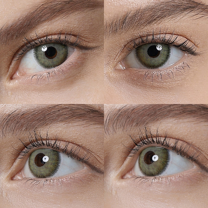 Premium Green Colored Contacts