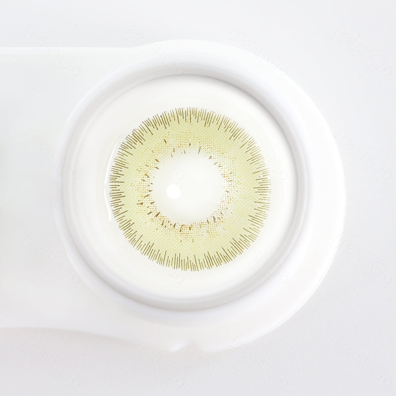 bellalens silky green colored contacts with real shot