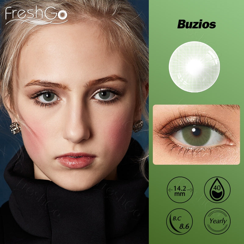 Sono Green Colored Contacts – FreshGo