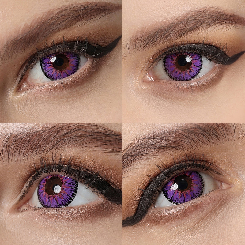Nonno Violet Purple Colored Contacts (U.S. Stock)