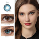 Nonno Polar Blue Colored Contacts