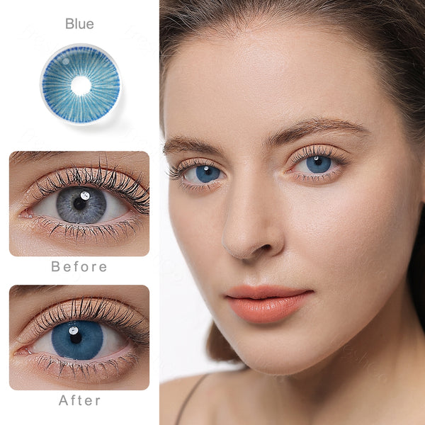 Best Blue Colored Contacts | CE & FDA Approved – FreshGo