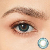 Natural Blue Colored Contacts