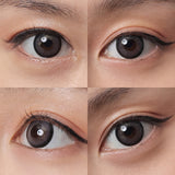 Satin Gray Colored Contacts