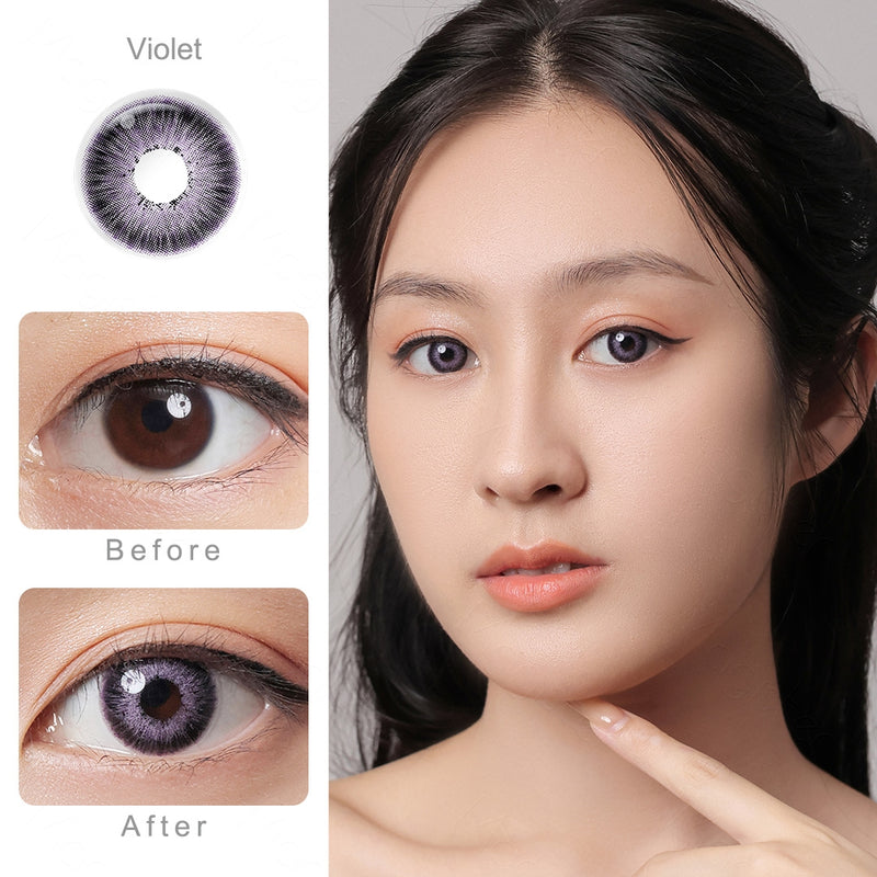 Pattaya Violet Colored Contacts