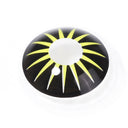 sunburst halloween contacts with real shot