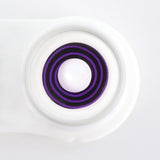 violet spiral halloween contacts with real shot