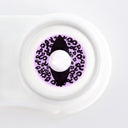 Violet Cheetah Cat Eye Halloween Contacts