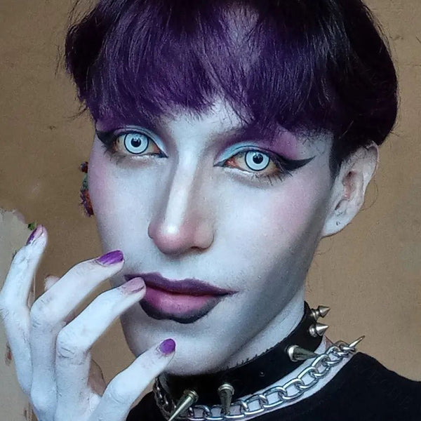 White Manson Halloween Contacts