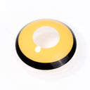 Yellow Manson Halloween Contacts