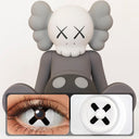 Black and White Cross Halloween Contacts