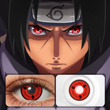 Red Sharingan Halloween Contacts for Sasuke