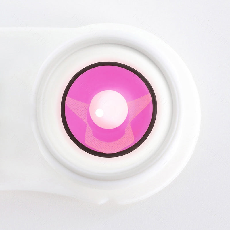 Pink Cow Halloween Contacts