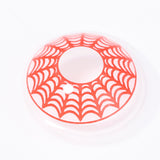 Red Web Halloween Contacts