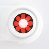 Red Daisy Halloween Contacts