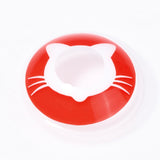 Red Kitty Halloween Contacts