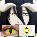 Overlord Yellow Cat Eye Halloween Contacts