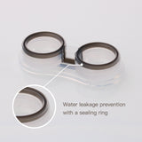 TLC1922 - FreshGo 5 in 1 contact lens case kit are both leakproof 